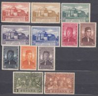 Spain 1930 Airmail Mi#518-529 Mint Hinged/used - Unused Stamps