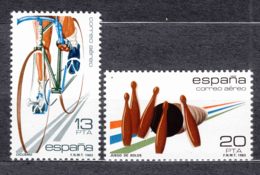 Spain 1983 Airmail Mi#2577-2578 Mint Never Hinged - Unused Stamps