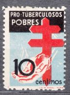 Spain 1937 TBC Pro Tuberculosos Mi#23 A Mint Hinged - Beneficenza