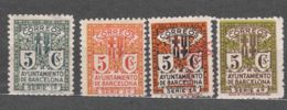 Spain 1932 Barcelona Mi#9-12 Mint Hinged/used - Barcelona