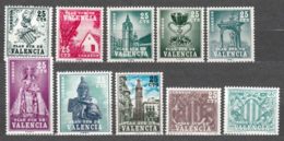 Spain 1963-1985 Valencia Complete Issue, Mint Never Hinged - Nuovi