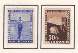 Spain Civil War Huevar (Sevilla) Mint Hinged - Viñetas De La Guerra Civil