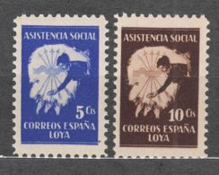 Spain Civil War Loya Mint Never Hinged - Spanish Civil War Labels