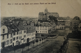 Driez // Blick Auf Die Stadt - Dem Unteren Markt Und Schloss 1919 T - Diez