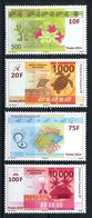 POLYNESIE 2014 N° 1048/1051 ** Neufs MNH Superbes Numismatique Billets Banknote Monnaie - Neufs