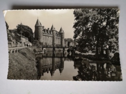 CPA SEMI-MODERNE : JOSSELIN - Façade Occidentale Du Château - Josselin