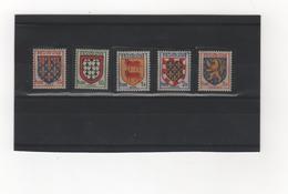 FRANCE    1951  Y.T.N° 899  à  903  NEUF**  Sous Blister - 1941-66 Coat Of Arms And Heraldry