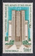 AFARS ET ISSAS AERIEN N°61 N**  Cathédrale - Unused Stamps