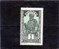 B - 1928 Alto Volta - Capo Haussa (linguellato) - Unused Stamps