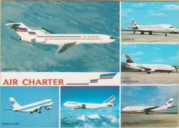 Avions - Cpm / Flotte Utilisée Par Air Charter. - 1946-....: Modern Tijdperk