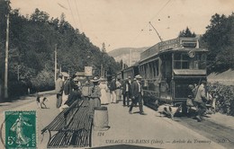 N71 - 38 - URIAGE-LES-BAINS - Isère - Arrivée Du Tramway - Uriage