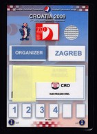 Croatia Zagreb 2009 / 21st Men's World Handball Championship / Accreditation / Organizer - Palla A Mano