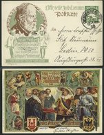 BAYERN PP 15C88 BRIEF, Privatpost: 1905, 5 Pf. Wappen 1881-1905 XXV-jähr. Aufführung Des Historischen Festspiel Meistert - Other & Unclassified