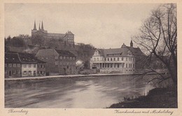 AK Bamberg - Krankenhaus Mit Michelsberg - Stempel Eltmann 1929 (39553) - Bamberg