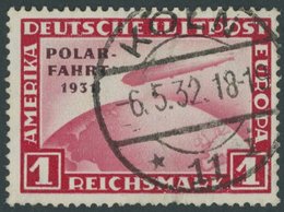 1931, 1 RM Polarfahrt, Feinst (Zahnmängel Im Unterrand) Mi. 140.- -> Automatically Generated Translation: 1931, 1 RM "Po - Altri & Non Classificati