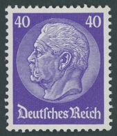 Dt. Reich 472 **, 1932, 40 Pf. Hindenburg, Postfrisch Pracht, Mi. 100.- - Sonstige & Ohne Zuordnung