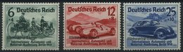 Dt. Reich 695-97 **, 1939, Nürburgring-Rennen, Prachtsatz, Mi. 280.- - Sonstige & Ohne Zuordnung