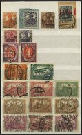 SAMMLUNGEN, LOTS A. 99-337 O, BrfStk, 1916-23, Gestempelte Sammlung Von 221 Verschiedenen Meist Kleineren Werten Inflati - Gebruikt