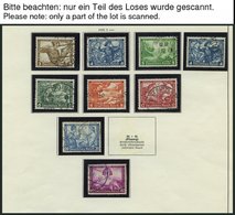 SAMMLUNGEN O, Saubere Gestempelte Sammlung Dt. Reich Von 1933-45 Im Schaubek Album Mit Guten Mittleren Ausgaben, U.a. Mi - Oblitérés