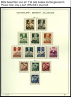 SAMMLUNGEN O,**,*,Brief,BrfStk , 1933-45, Reichhaltige Sammlung Dt. Reich Mit Vielen Guten Ausgaben Und Einigen Interess - Used Stamps
