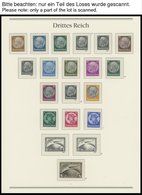 SAMMLUNGEN *,(*),** , 1933-37, Ungebrauchte Sammlung Mit Diversen Besseren Ausgaben, Vieles Ist Jedoch Nachgummiert, Dah - Used Stamps