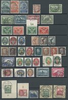 LOTS O,BrfStk , 1924-32, Kleine Partie Verschiedener Mittlerer Werte, Meist Pracht, Mi. 720.- - Andere & Zonder Classificatie