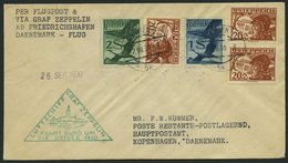 ZULEITUNGSPOST 88 BRIEF, Österreich: 1930, Ostseefahrt, Bis Stockholm, Prachtbrief - Poste Aérienne & Zeppelin