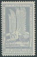 HALBAMTLICHE FLUGMARKEN 4a **, 1912, 50 Pf. Hellblau Margaretenfest, Postfrisch, Pracht, Mi. 130.- - Vliegtuigen