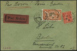 SPÄTERE FLÜGE (SPF) 26.56.03 BRIEF, 16.9.1926, Paris-Berlin, Bedarfsbrief, Pracht - Airplanes