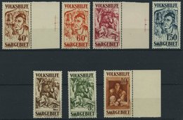 SAARGEBIET 144-50 **, 1931, Volkshilfe, Prachtsatz, Mi. 450.- - Sonstige & Ohne Zuordnung