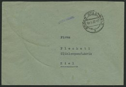 ALL. BES. GEBÜHR BEZAHLT ESSEN STADTWALD, 24.1.45, Kleiner Violetter L1 Gebühr Bezahlt, Brief Feinst - Sonstige & Ohne Zuordnung