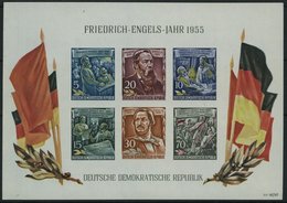 DDR Bl. 13 **, 1955, Block Engels, Pracht, Mi. 80.- - Sonstige & Ohne Zuordnung