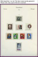 SAMMLUNGEN **, Komplette Postfrische Sammlung Berlin Von 1974-81 Auf KA-BE-Falzlosseiten, Prachterhaltung - Autres & Non Classés