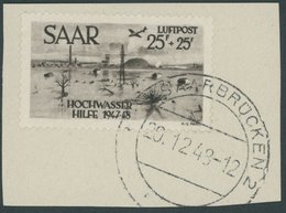 1948, 25 Fr. Flugpost, Prachtbriefstück, Kurzbefund Geigle, Mi. (300.-) -> Automatically Generated Translation: 1948, 25 - Sonstige & Ohne Zuordnung