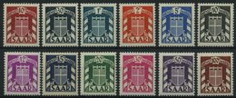 SAARLAND D D 33-44 **, 1949, Wappen, Prachtsatz, Mi. 150.- - Altri & Non Classificati
