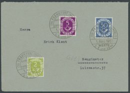 1.8.1951, 2, 5 Und 30 Pf. Posthorn Auf FDC, Pracht, Mi. 220.- -> Automatically Generated Translation: 1.8.1951, 2, 5 And - Autres & Non Classés