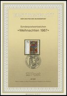 ERSTTAGSBLÄTTER 1306-46 BrfStk, 1987, Kompletter Jahrgang, ETB 1 - 29/87, Pracht - Other & Unclassified