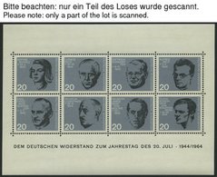 ENGROS Bl. 3 **, 1964, Block 20. Juli, 20x, Pracht, Mi. 160.- - Unused Stamps
