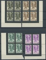 BELGIEN 407-14 VB **, 1935, Tuberkulose In Unteren Eckrandviererblocks, Postfrisch, Pracht, Mi. 88.- - Sonstige & Ohne Zuordnung