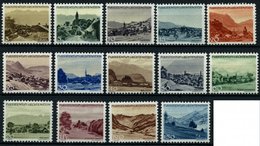 LIECHTENSTEIN 224-37 **, 1944, Gemeinden Und Landschaften, Prachtsatz, Mi. 60.- - Andere & Zonder Classificatie