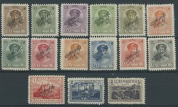 DIENSTMARKEN D 109-23 **, 1922, Officiel, Postfrischer Prachtsatz, Mi. 65.- - Dienstmarken