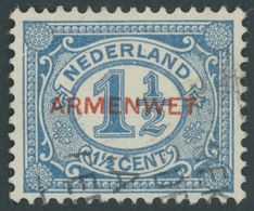 1918, 1 1/2 C. Blau, Pracht, Mi. 170.- -> Automatically Generated Translation: 1918, 1 1/2 C. Blue, Superb, Michel 170.- - Dienstmarken
