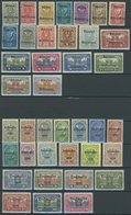 ÖSTERREICH 1918-1938 321-59 **, 1920/1, Volksabstimmung Und Hochwassergeschädigte, 2 Postfrische Prachtsätze, Mi. 82.- - Otros & Sin Clasificación