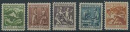 ÖSTERREICH 1918-1938 442-46 **, 1924, Jugend Und TBC-Fürsorge, Postfrischer Prachtsatz, Mi. 90.- - Otros & Sin Clasificación