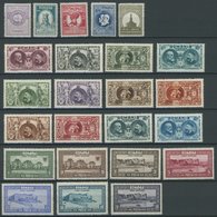 RUMÄNIEN 303-19,329-35 **, 1927/8, 3 Postfrische Prachtsätze, Mi. 95.- - Autres & Non Classés