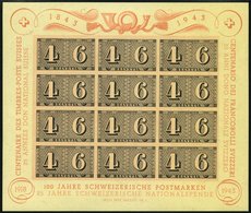 SCHWEIZ BUNDESPOST Bl. 9 **, 1943, Block Nationalspende, Pracht, Mi. 110.- - Altri & Non Classificati