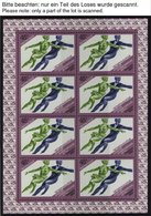 SOWJETUNION 5352-55KB **, 1984, Olympische Winterspiele Im Kleinbogensatz, Pracht, Mi. 220.- - Autres & Non Classés