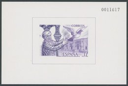 SPANIEN Bl. 29 **, 1986, Block EXFILNA In Violett, Postfrisch, Pracht, Mi. 80.- - Autres & Non Classés