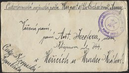 TSCHECHOSLOWAKEI 1920, Später Feldpostbrief Aus Wladiwostok Mit Violettem K3 Des Tschechoslowakischen General-Konsulats  - Storia Postale