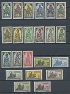 BURKINA FASO 43-65 **, 1928, Leben Der Haussa, Postfrischer Prachtsatz - Unused Stamps